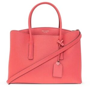 Kate Spade Margaux Crossbody Pink Leather Satchel Bag